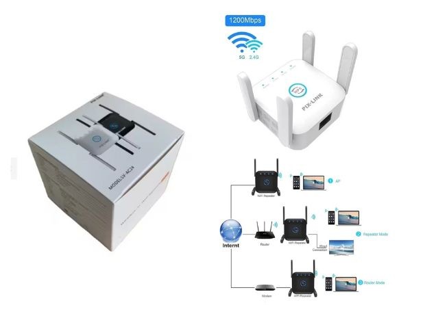 &u+ REPETIDOR WIFI EXTENSOR PIX-LINK LV-AC24 (8378A)